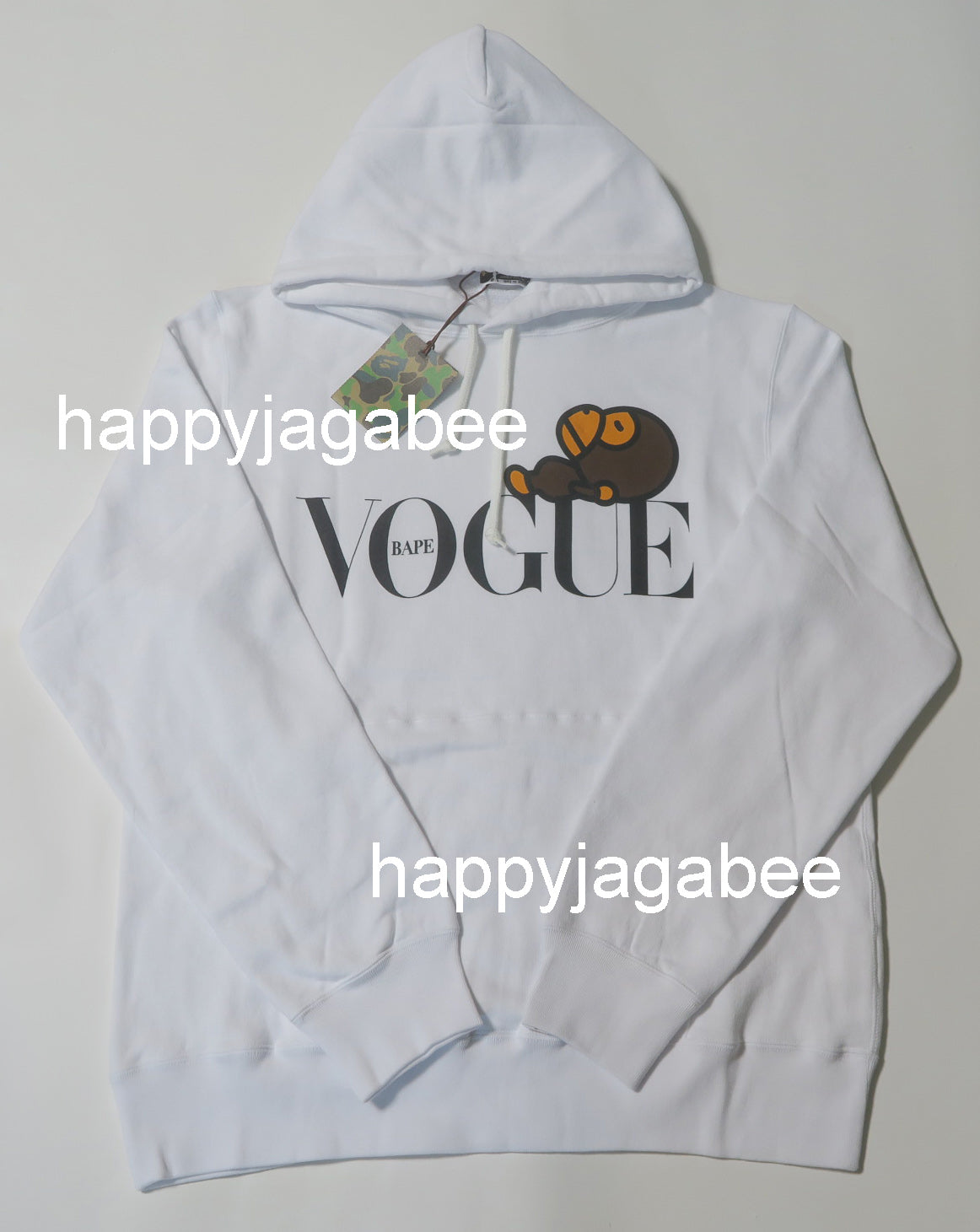 A BATHING APE VOGUE x BAPE BABY MILO PULLOVER HOODIE