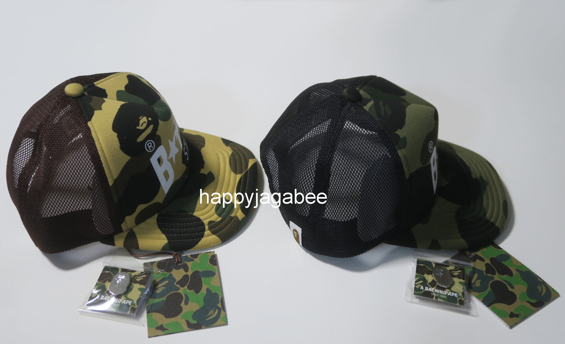 A BATHING APE 1ST CAMO BAPE STA MESH CAP www.krzysztofbialy.com