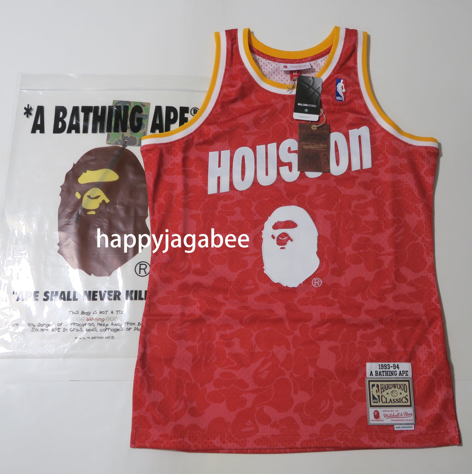 bape houston rockets jersey