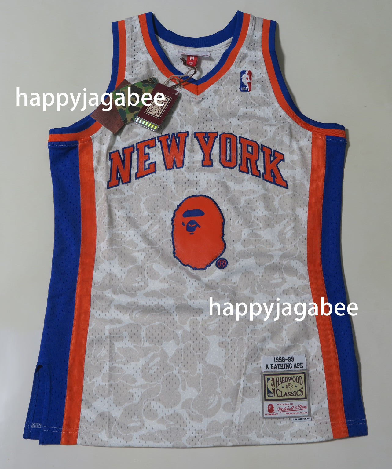 knicks bape jersey