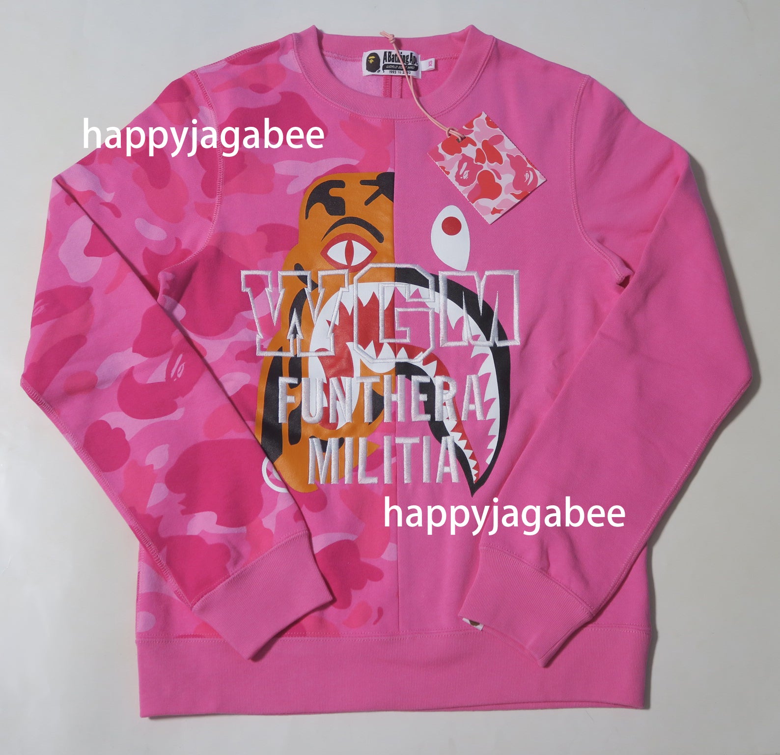 bape tiger crewneck