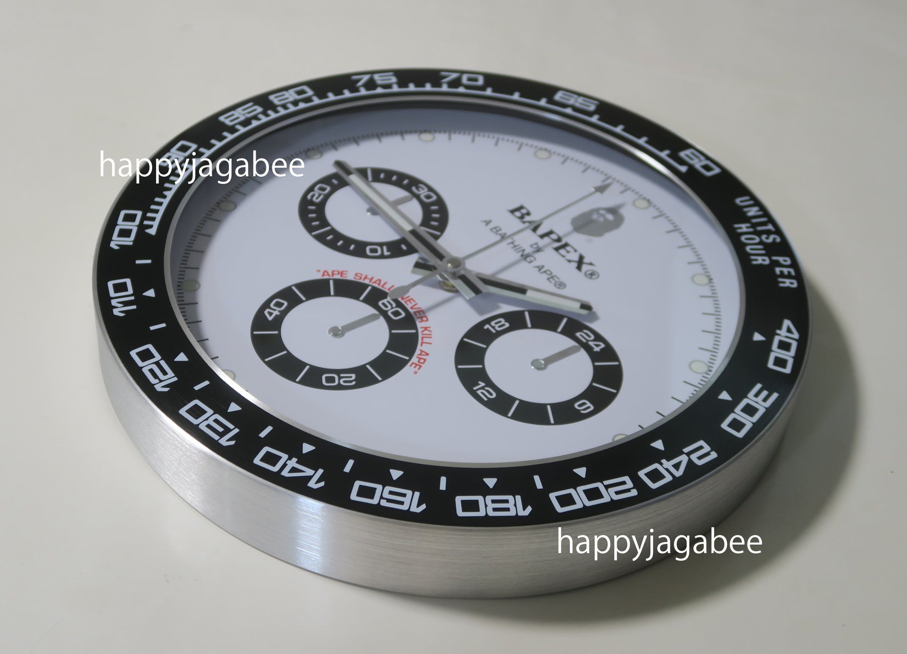 A BATHING APE TYPE 4 BAPEX WALL CLOCK