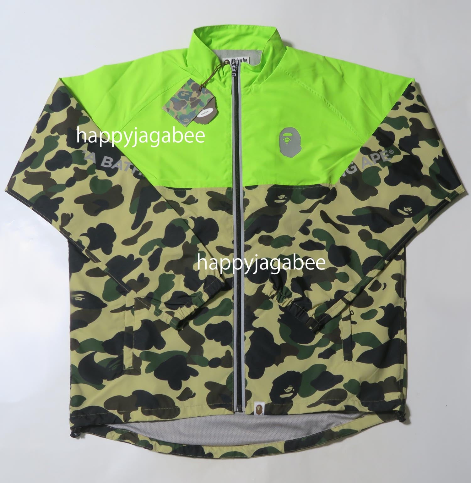 camo cycling jacket