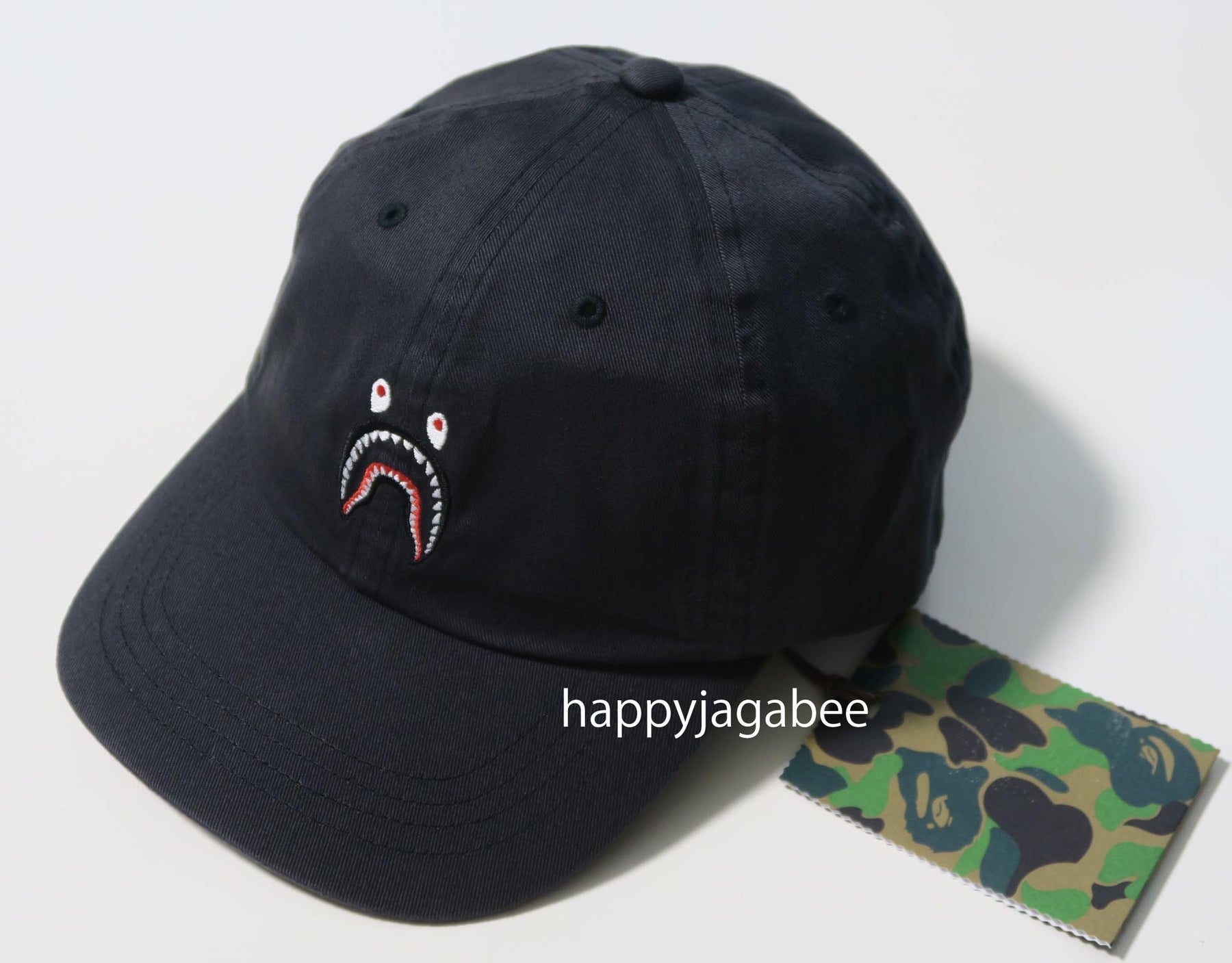 bape shark panel cap