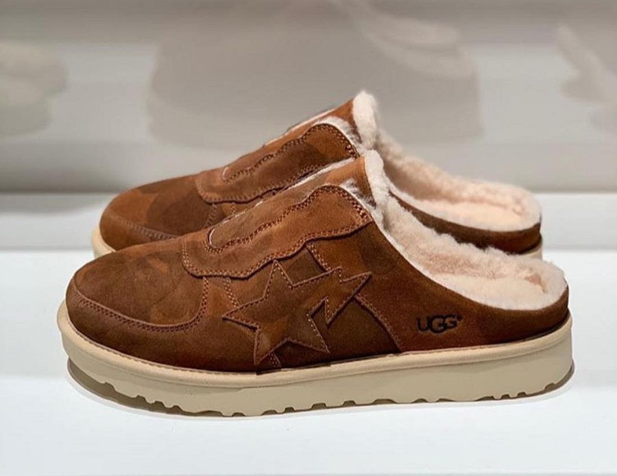 a bathing ape slippers ugg