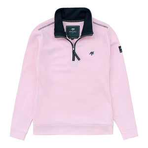 ladies half zip sweatshirt