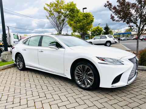 Toyota 085 White Pearl vinyl wrap