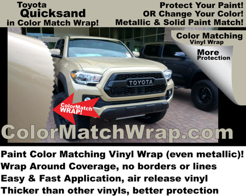 New Toyota Quicksand 4V6 vinyl wrap!