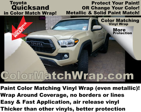 Toyota Quicksand 4V6 vinyl wrap!