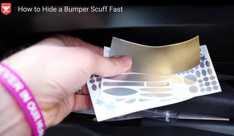 how to remove scratches from car bumper