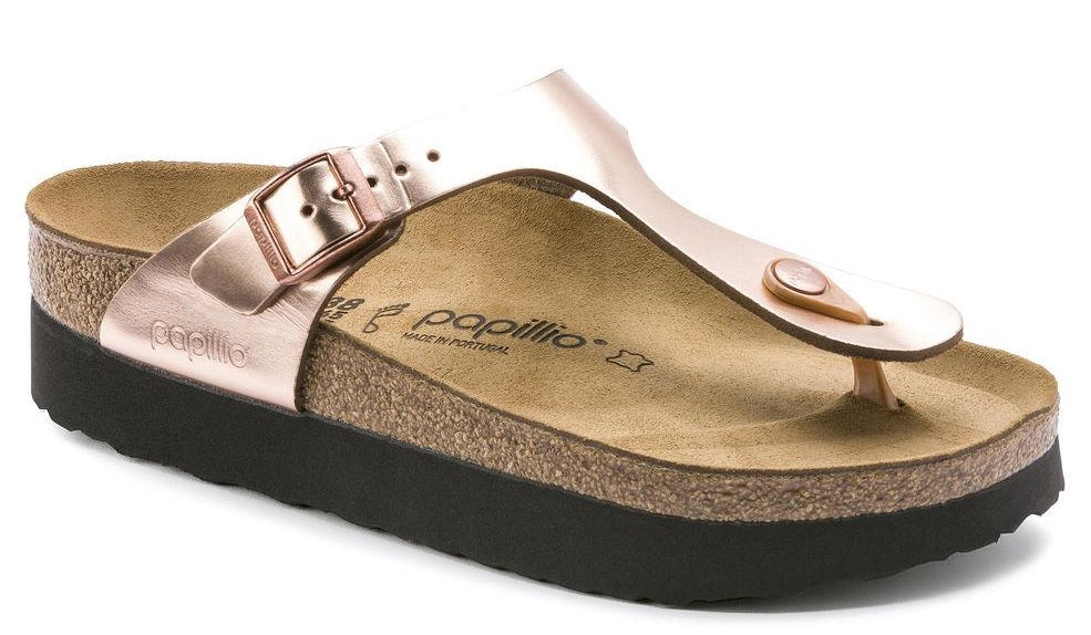 birkenstock copper gizeh