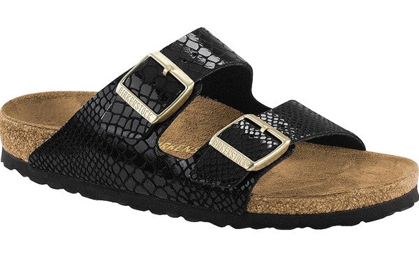 black snake birkenstocks