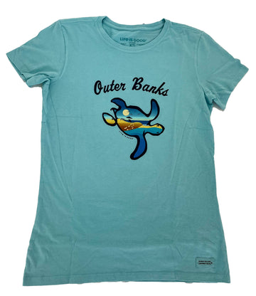 Life Is Good - Outer Banks Jake & Rocket Stand Up Paddle Board Tee – Kitty  Hawk Kites Online Store