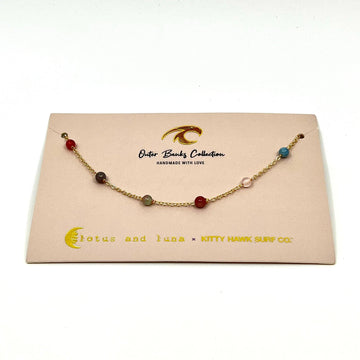 LL Healing Necklace/DoubleWrap Bracelet - Kaly Clothing