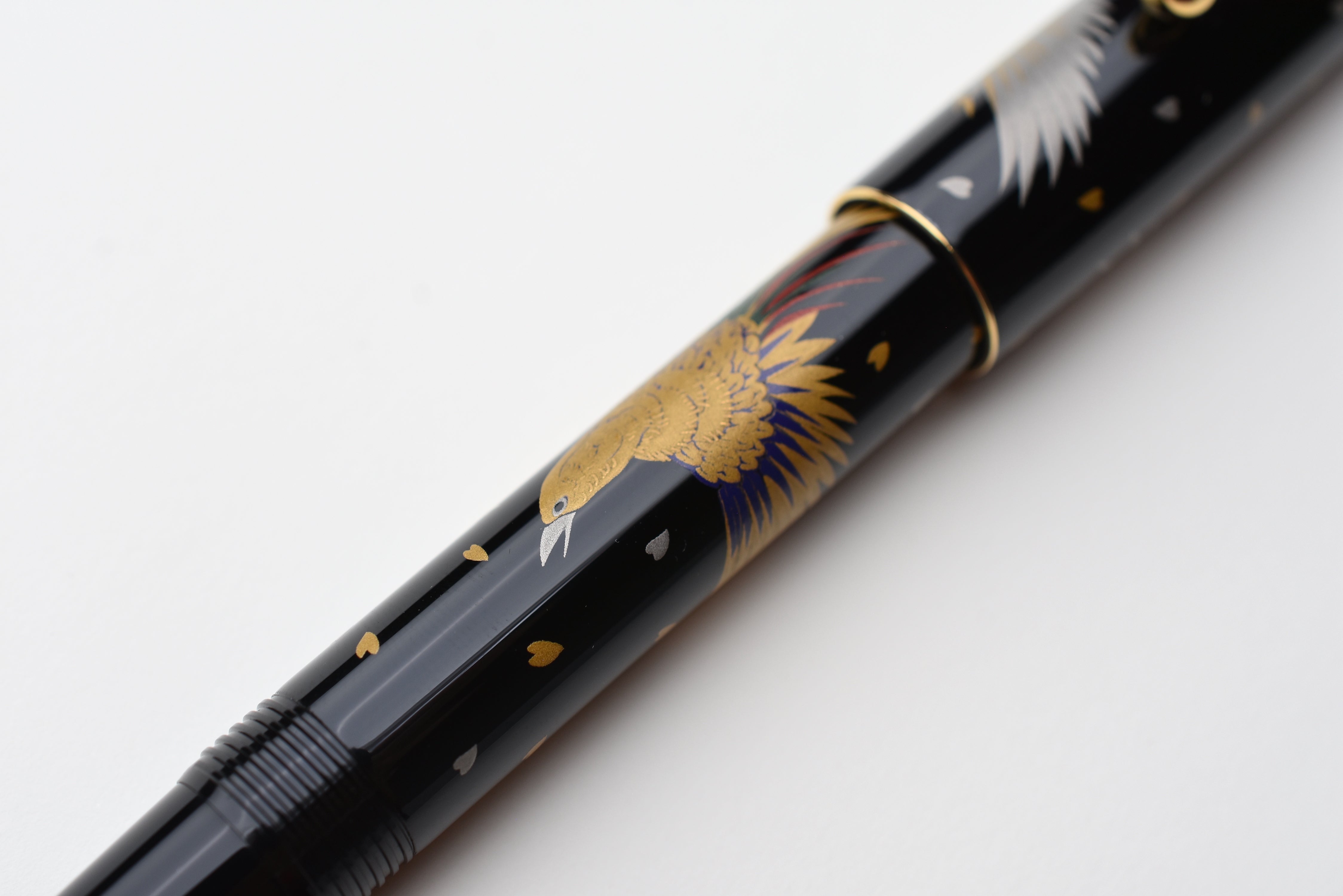 Detail of Namiki Nippon Art Golden Pheasant