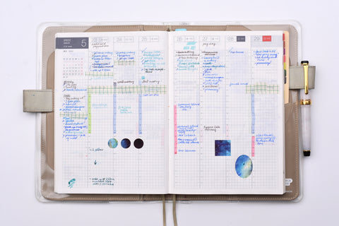 Daily Planning in my Hobonichi Cousin » Polkadotparadiso