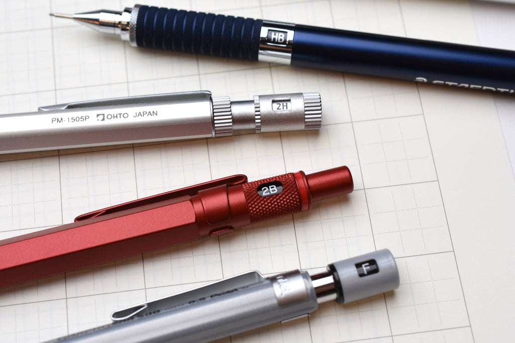 A Comparison of Mechanical Drafting Pencils – Yoseka Stationery