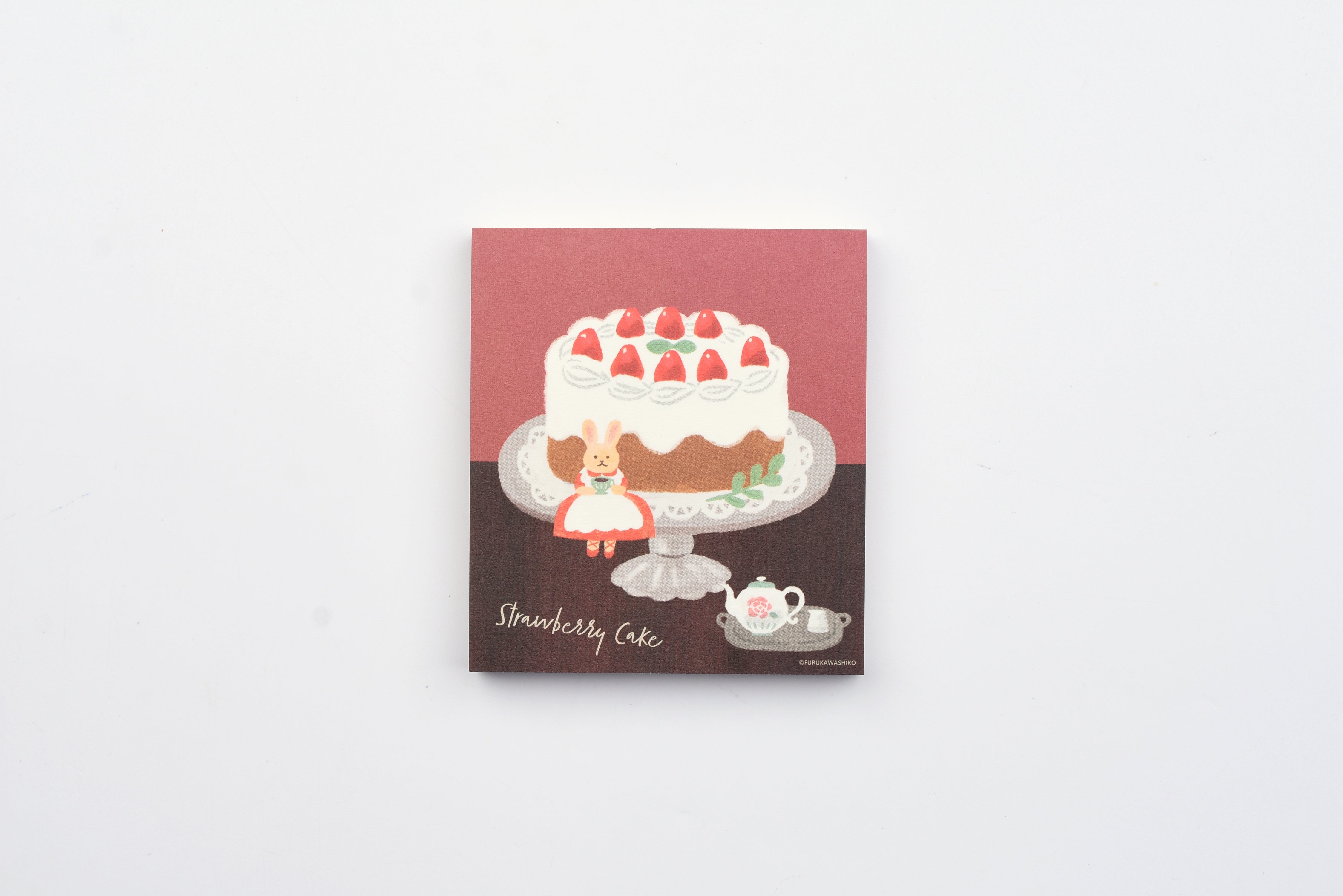 Furukawa Paper Cafe Moon Memo Pad - Cake