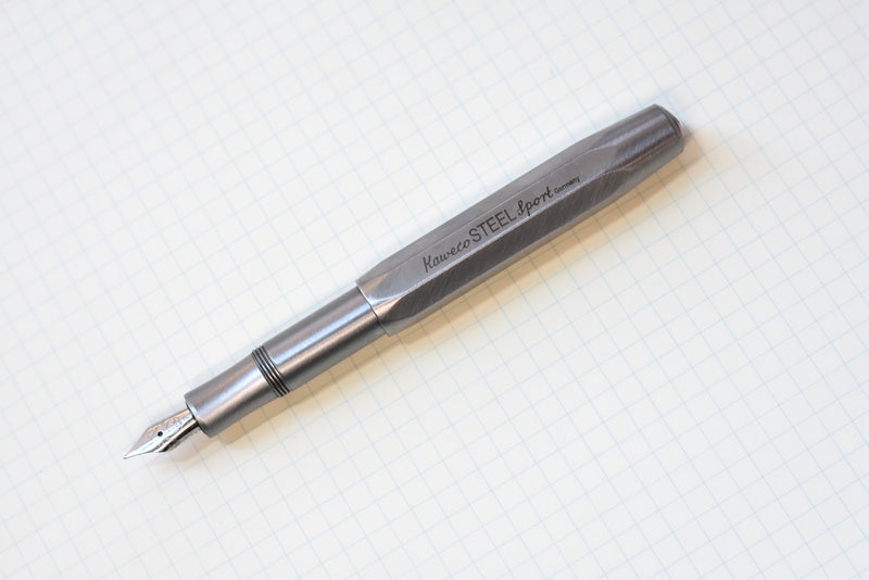 Caius smaak handleiding Kaweco Steel Sport Fountain Pen – Yoseka Stationery