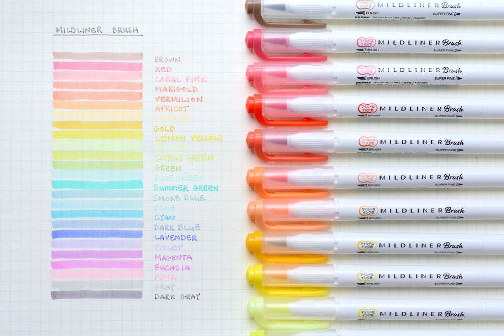 Mildliner Markers