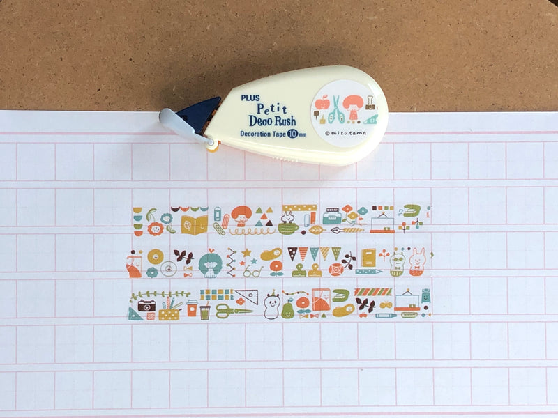 Plus Petit Deco Rush X Mizutama Yoseka Stationery