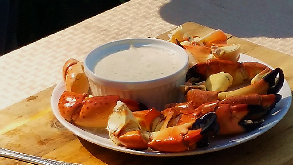 Fort Lauderdale's signature dish: stone crab claws.