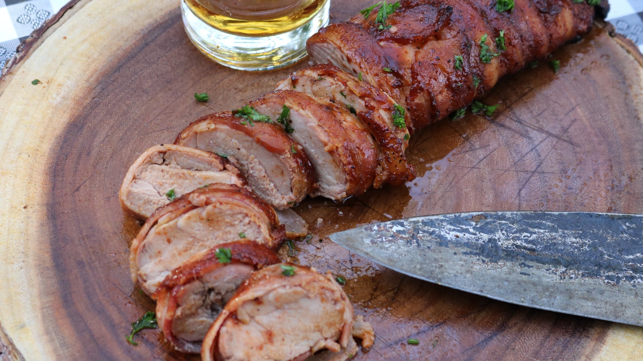 Bacon-Wrapped Pork Tenderloin