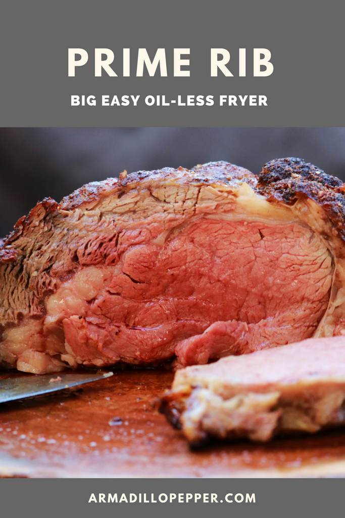 Prime Rib Roast in Big Easy Oil-Less Fryer