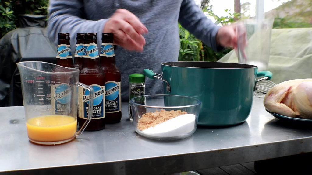 Making the Beer Brine