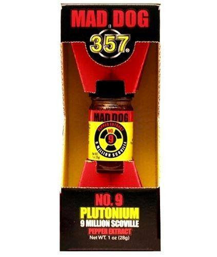 Mad Dog 357 No 9 Plutonium 9 Million Scoville Pepper Extract Armadillo Pepper