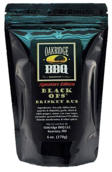 OAKRIDGE BBQ SIGNATURE EDITION BLACK OPS BRISKET RUB