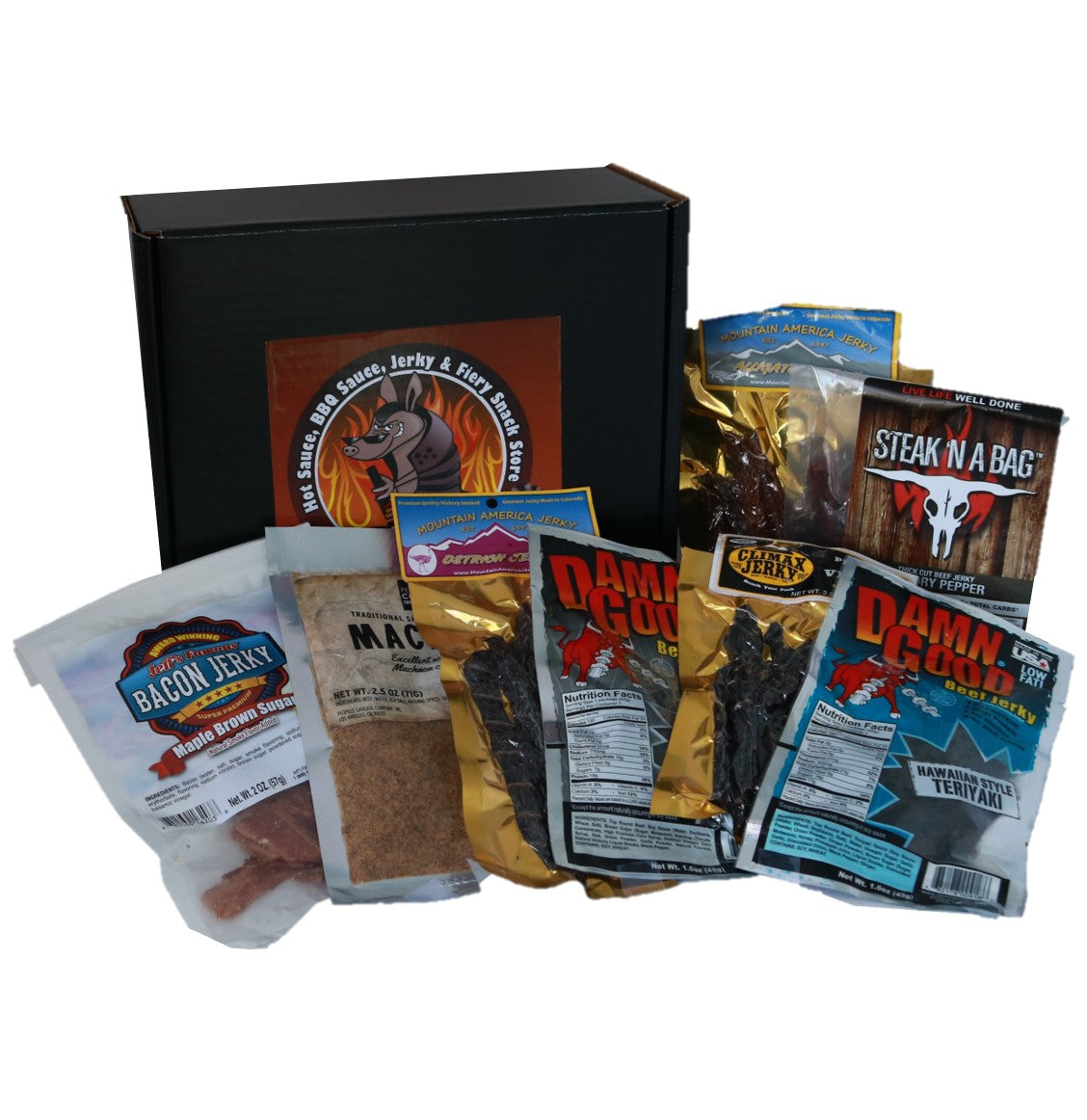 Beef Jerky Gift Box Best Sellers Armadillo Pepper 8