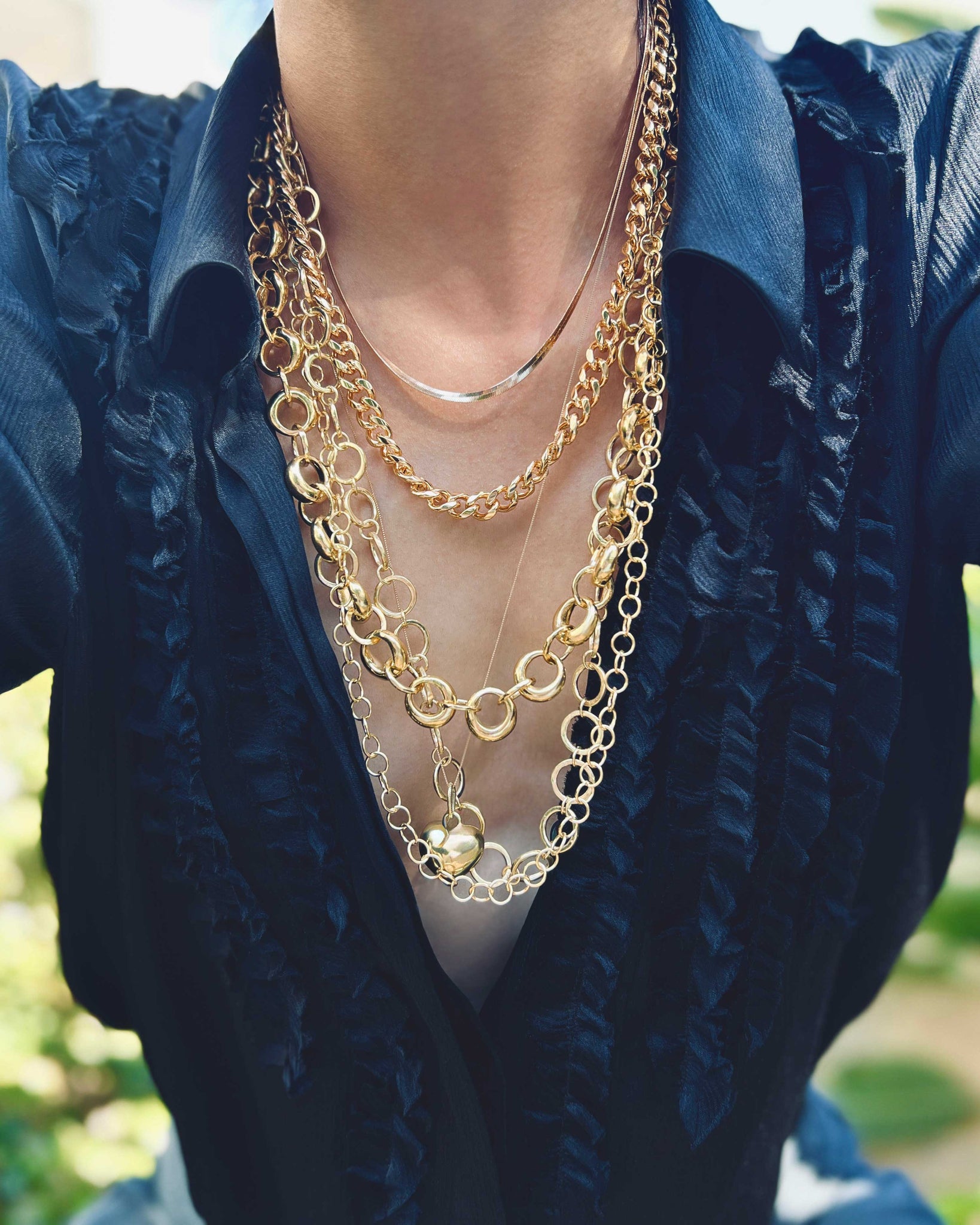 Heartbreaker Layering Necklace Set – KC Chic Designs