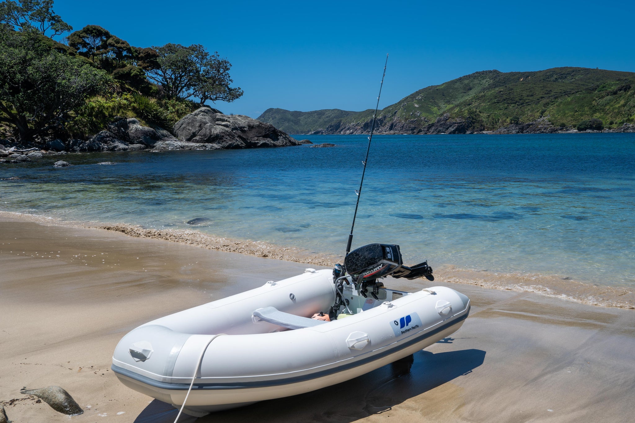 Remote beach new zealand