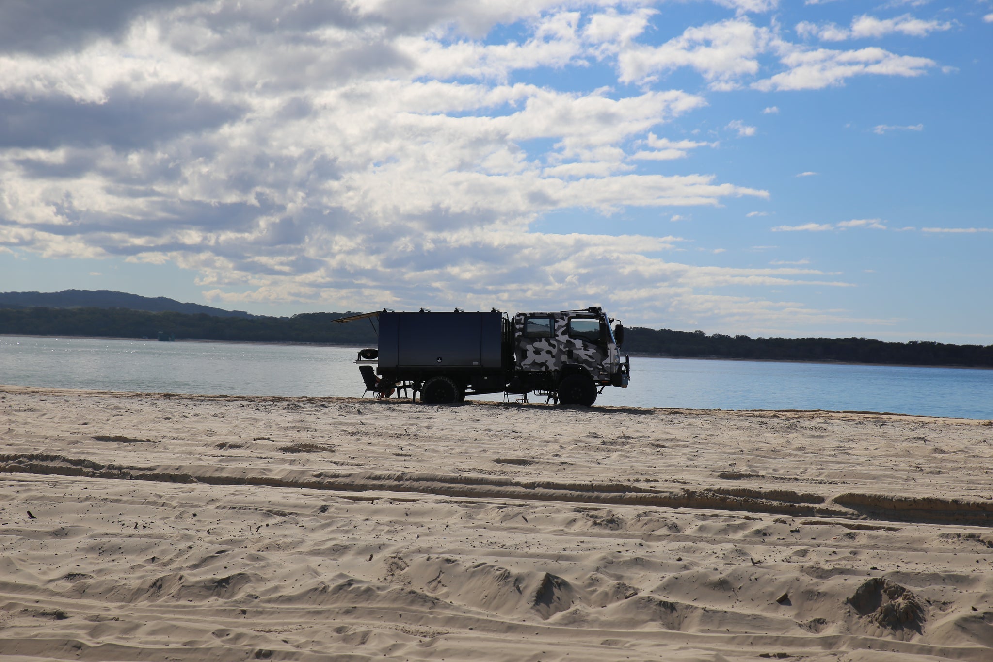 Truck at rainbow beach