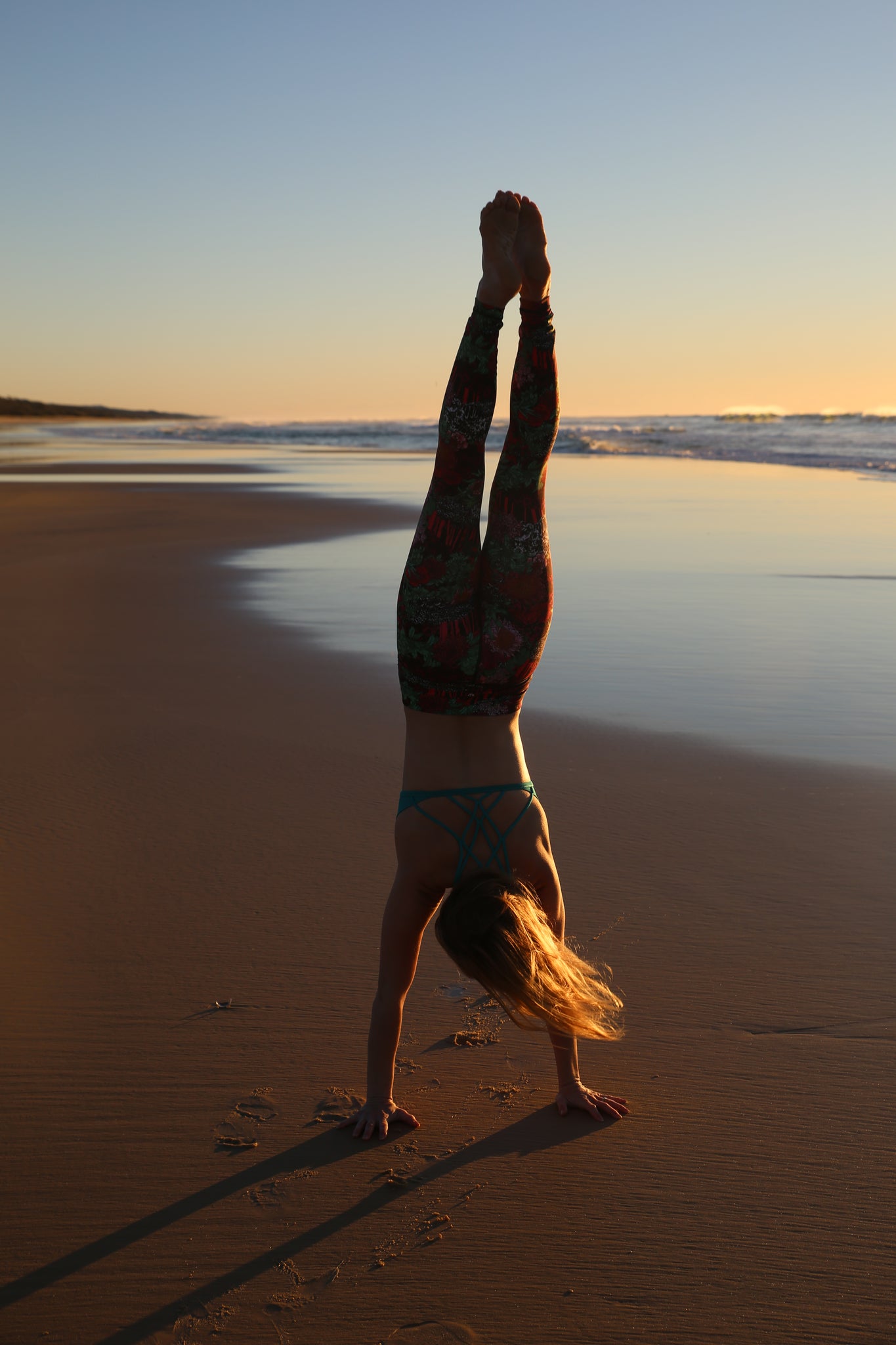 Fraser island, Australia hand stand