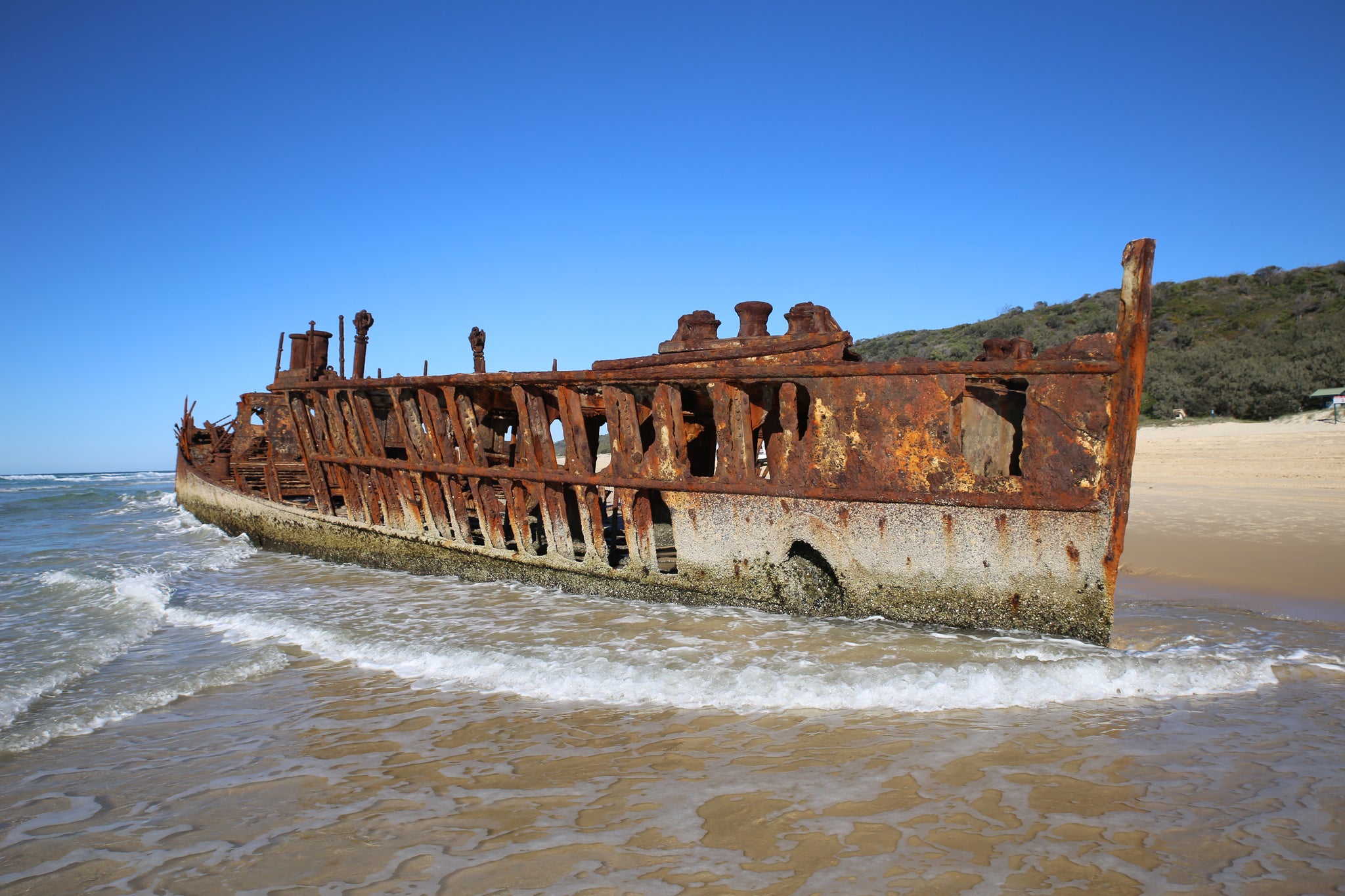Fraser Island Maheno ship wreck
