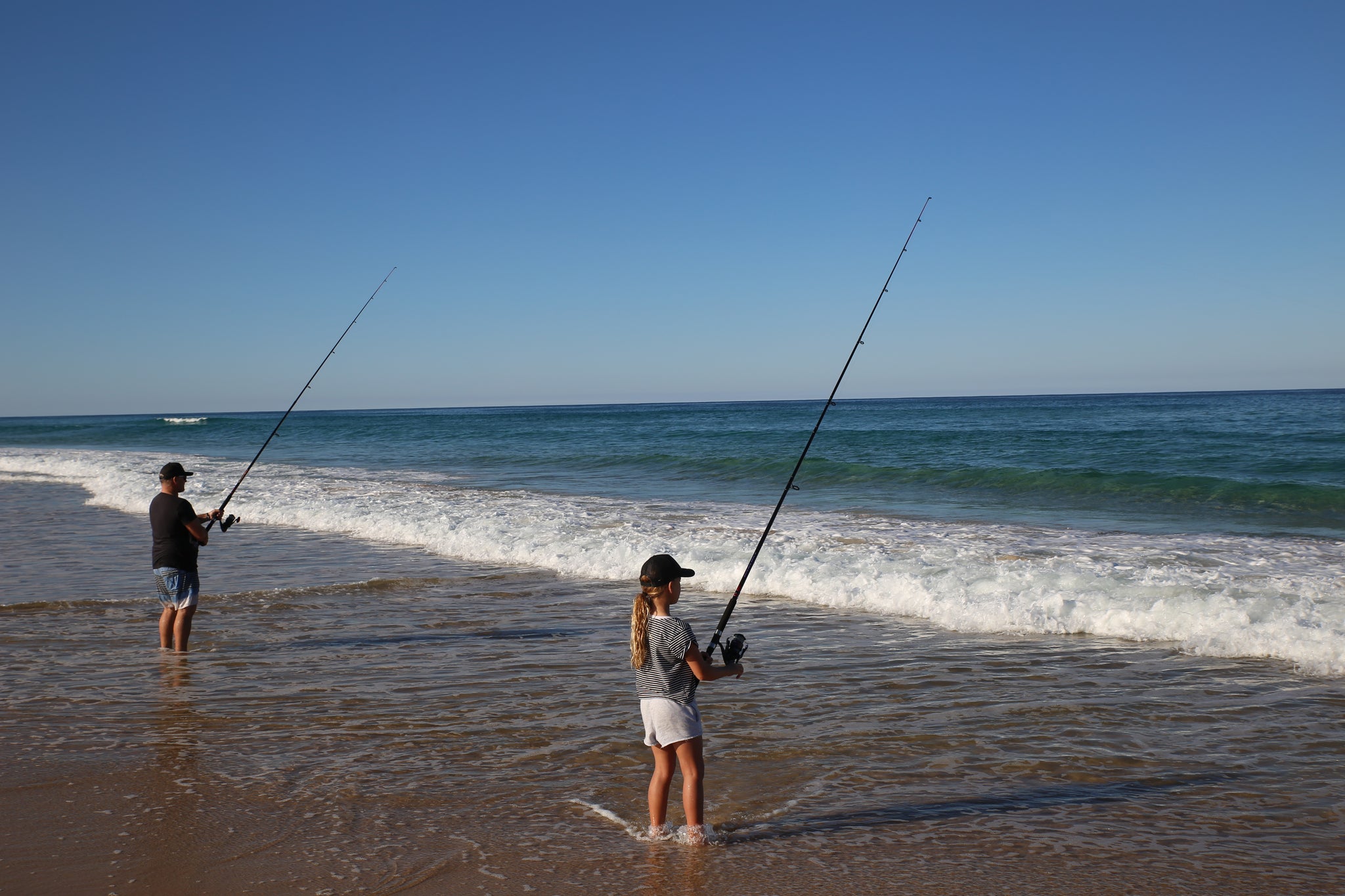 Fraser island beach fishing