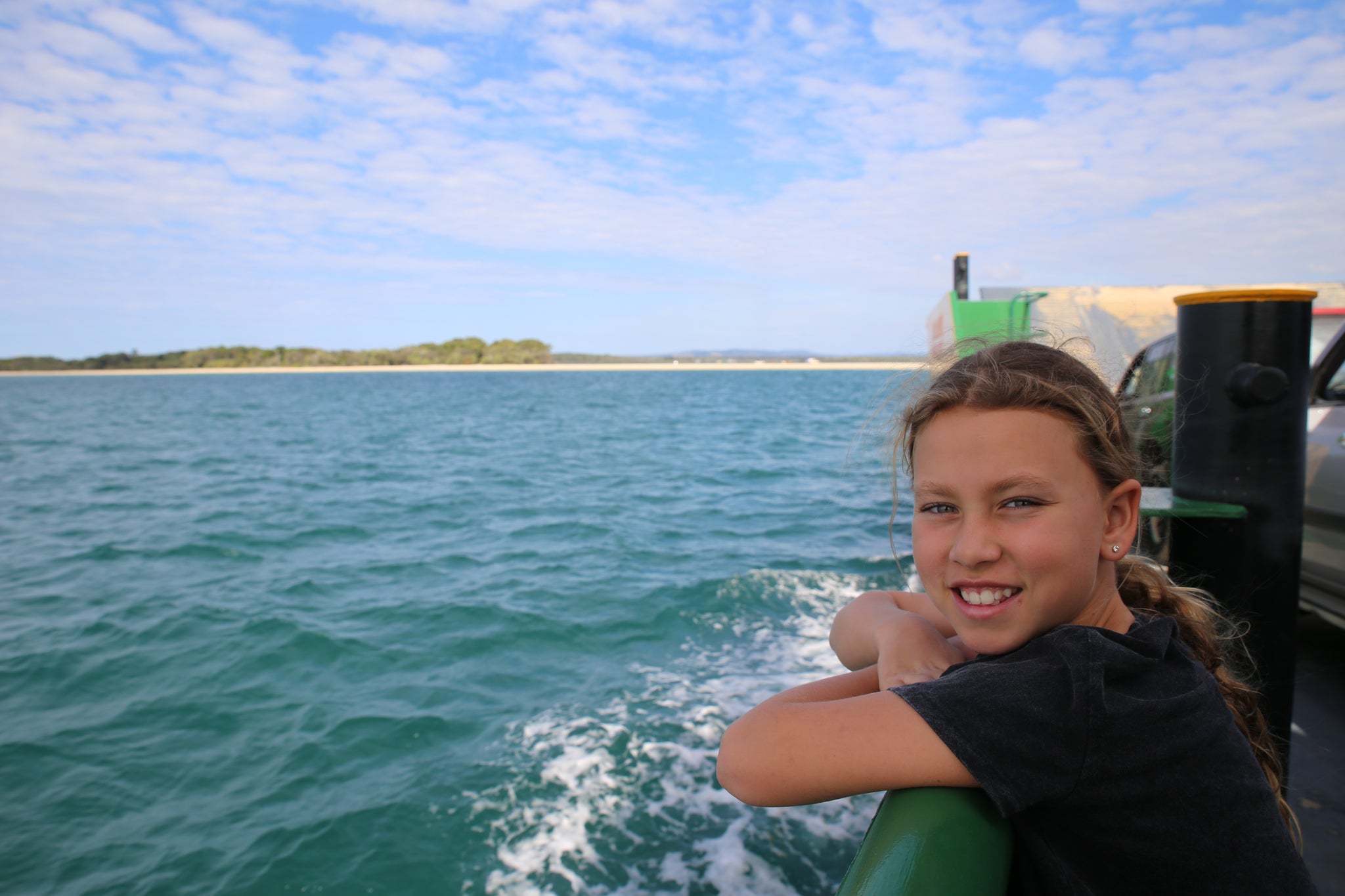 Fraser Island ferry crossing, Australia