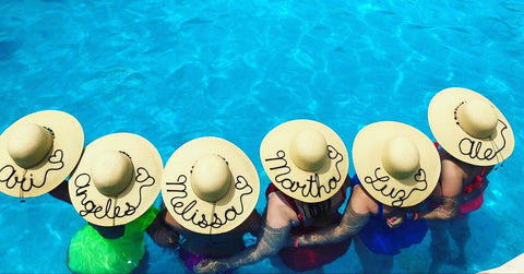 sombreros para despedida de soltera