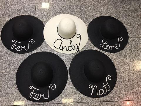 sombreros despedida de soltera