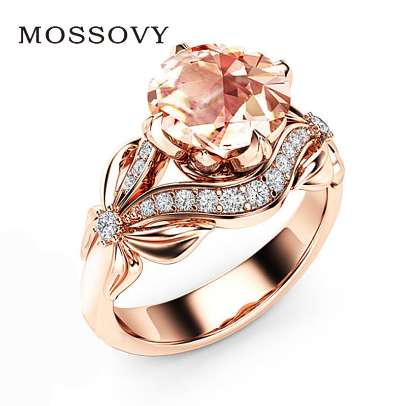 Mosovy Zircon Inlaid With Hollow 