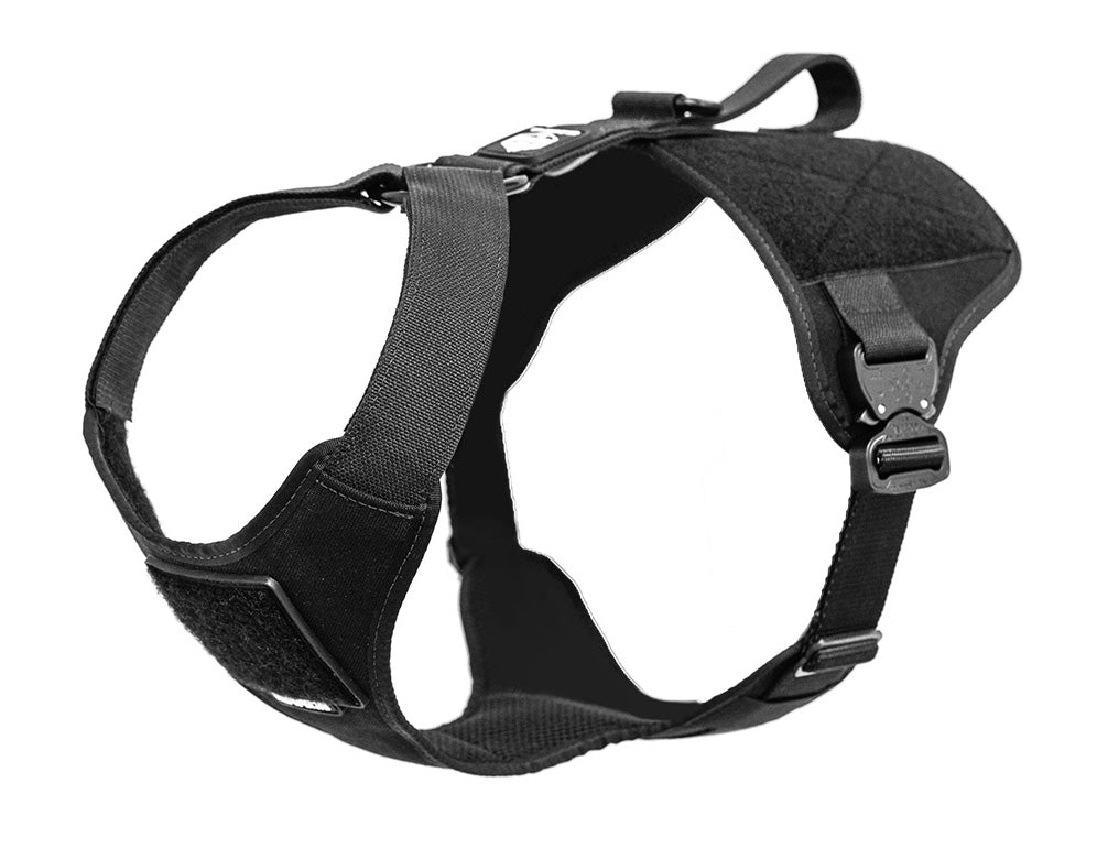 Boss Dog Police K-9 Nylon Dog Harness Velcro Patch, Black & White, Large -  Yahoo Shopping