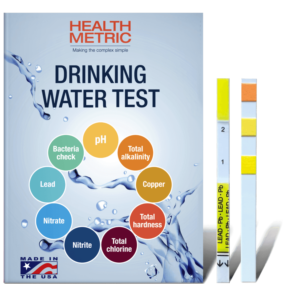 Drinking Water Test Kit Tap Water Quality Health Metric