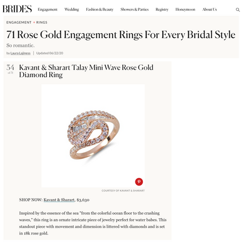 Brides Kavant & Sharart Engagement ring ideas
