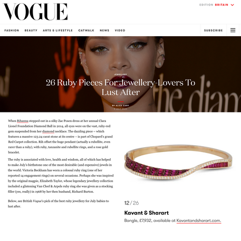 British Vogue Kavant & Sharart