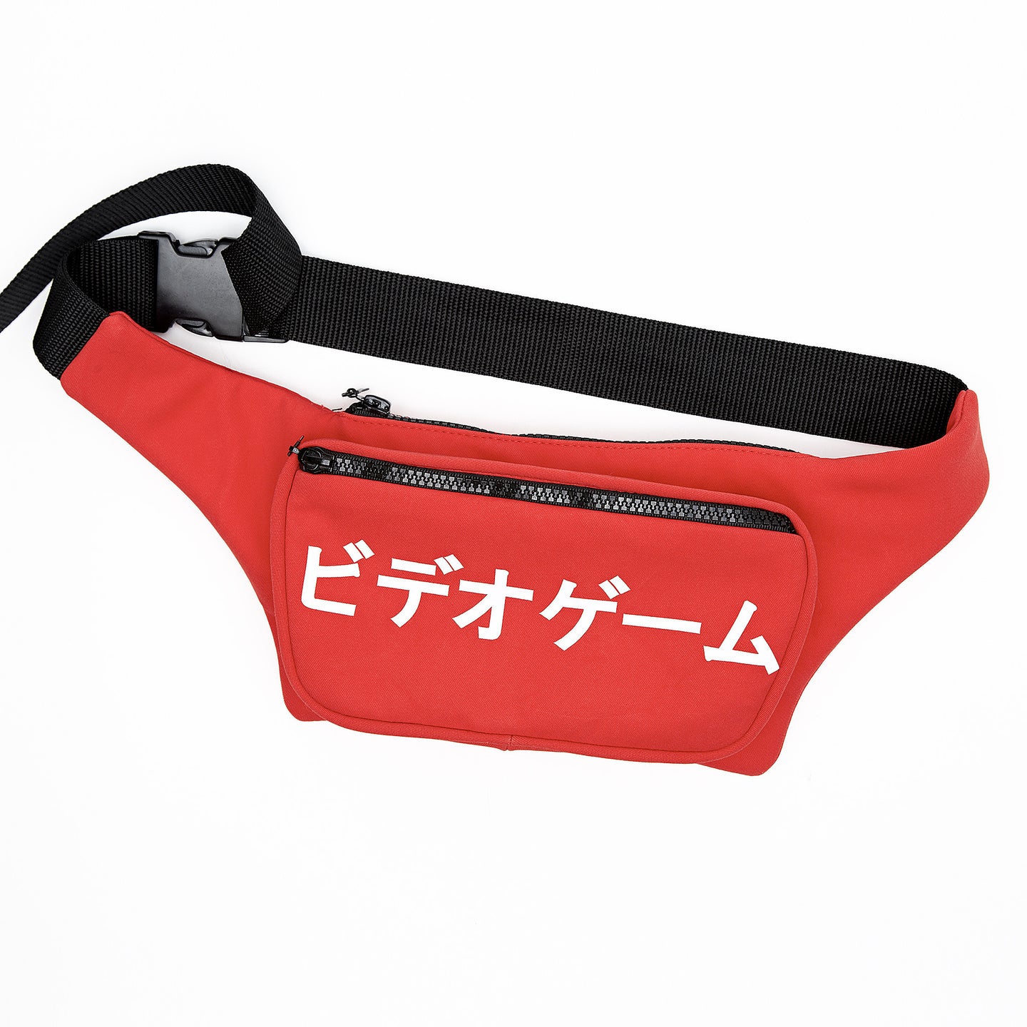 red waist pack