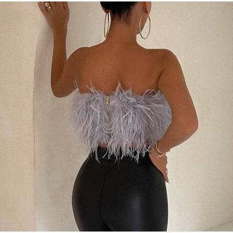 Culode Feather Top