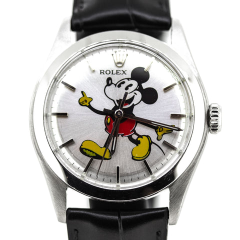 rolex mickey mouse history