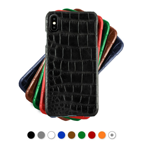 Coque iphone xr crocodile